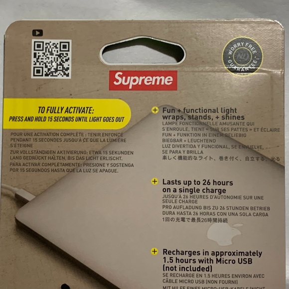 Supreme Nite Ize Buglit Red SS24 - Picture 3 of 5